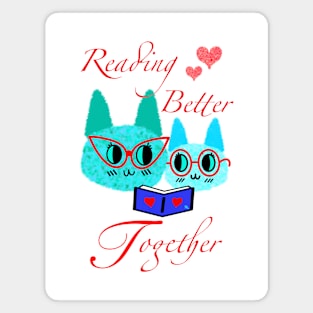 Reading Better Together Magnet